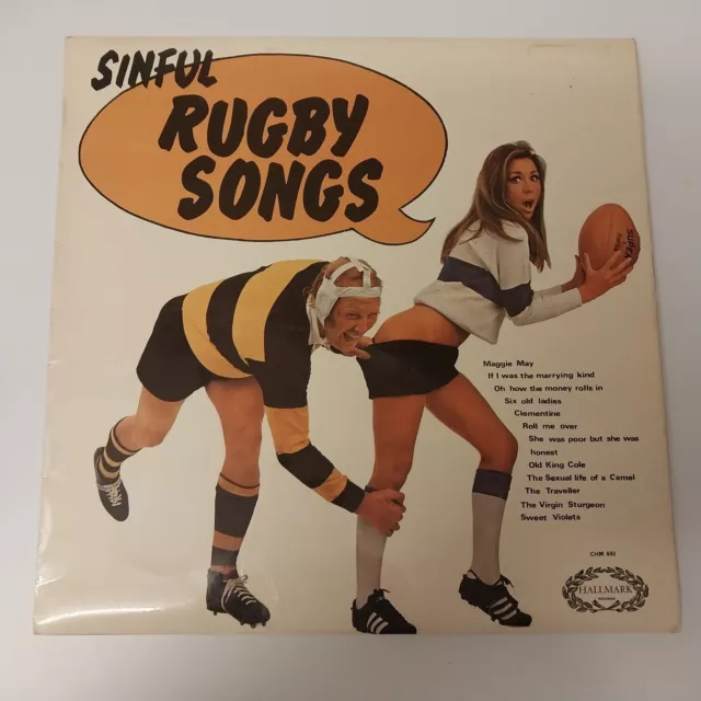 The Shower Room Squad - Sinful Rugby Songs  (LP Record - 1970)