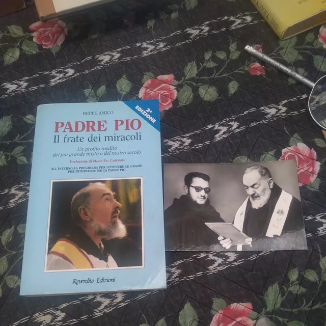 Beppe Amico Padre  Pio Il Frate Dei Miracoli Riverdito Editore  Con Cartolina...