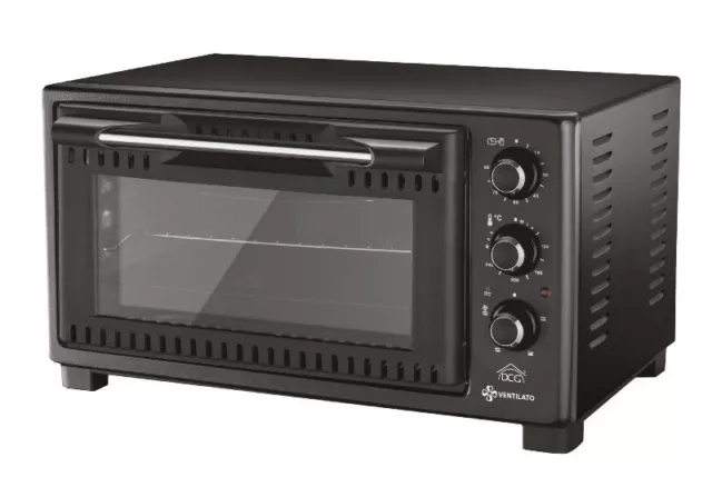 Forno Elettrico Mbt1045 Nero 45Lt Smaltato Ventilato