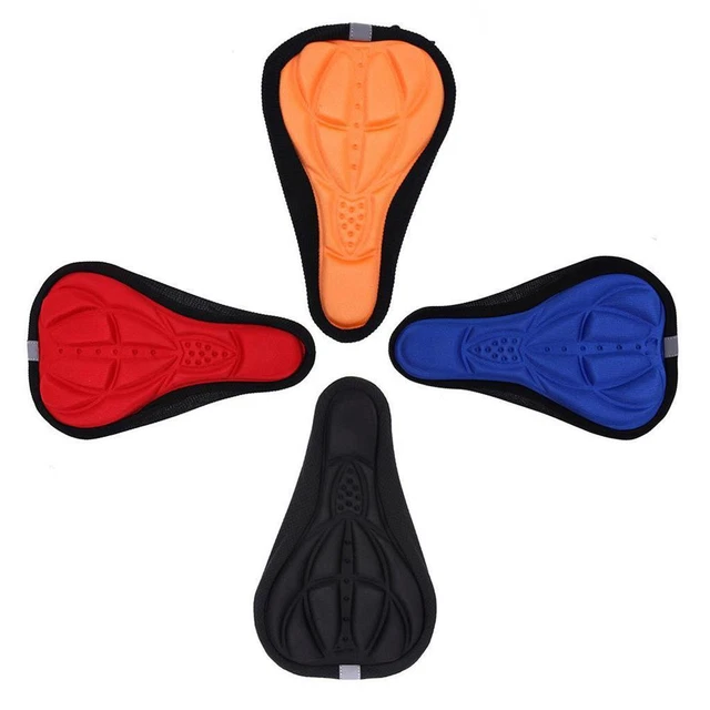 Fahrrad 3D Silikon Sattelkissen Soft Gel Extra Komfort Radfahren Accs