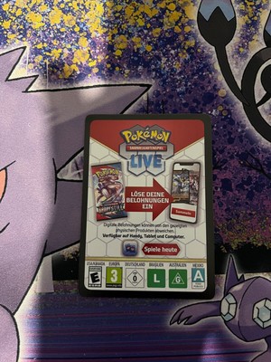 POKEMON SAMMELKARTENSPIEL LIVE Online Codes Schaurige Herrschaft 10