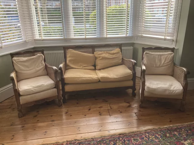 Antique Bergere Suite for restoration