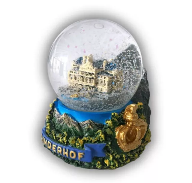 Miami Florida Snow Ball Poly Snowglobe Souvenir Beach Skyline