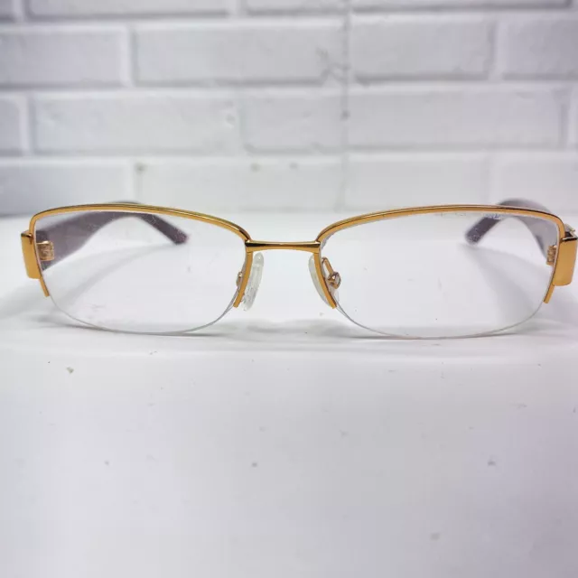 dior gold frame glasses
