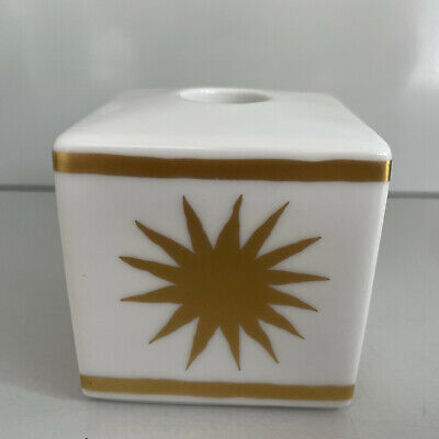 BVLGARI stella di nata cubo in 6 cm Rosenthal Bulgari CANDLEHOLDER dice 