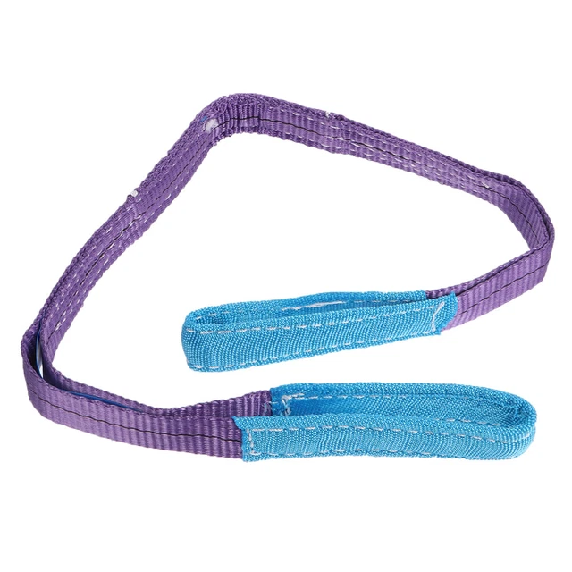 1 Ton Lift Sling Strap Heavy Duty Flat Lift Sling Lifting Strap Winch Strap