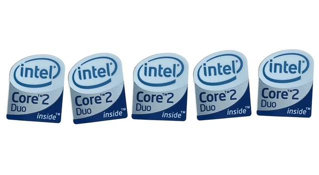 Intel Core 2 Extreme Inside Sticker 18.5 X 24mm Case Badge For Desktop