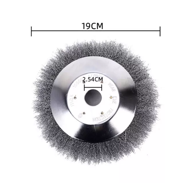 2xhigh quality weed brush head for Stihl silver brushcutter brush cutter 25x200# 3
