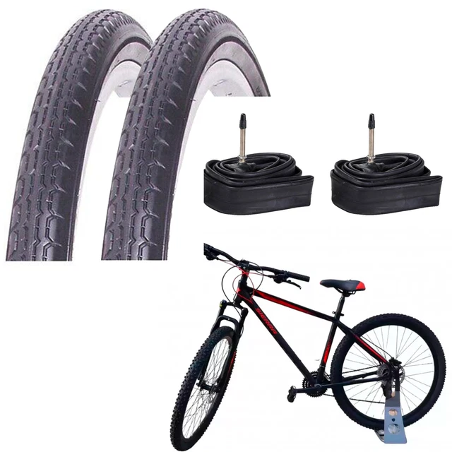 Bike Tube Replacement Near Me 2 Camere D'Aria Bici 26x1.95 - Tubi Interni Per Pneumatici Camere Bici 1.75 1.95 - Foto 11