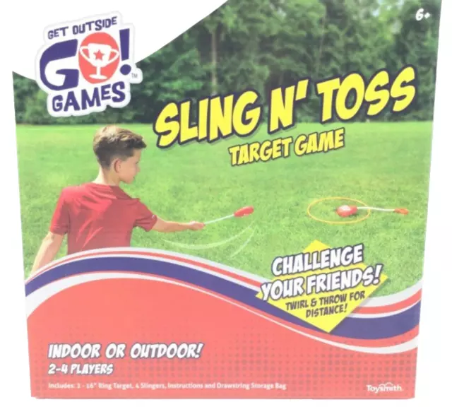 Ring Toss Outdoor Game from Front Porch Classics, for 2 Players Ages 8 and  Up 