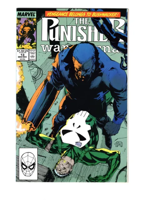 Punisher War Journal 13 NM 9.4 Jim Lee Marvel Comics 1988