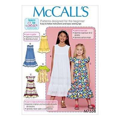 McCall Modelli per Bambini/Abiti da Ragazza, Multicolore, Misura (j9H)