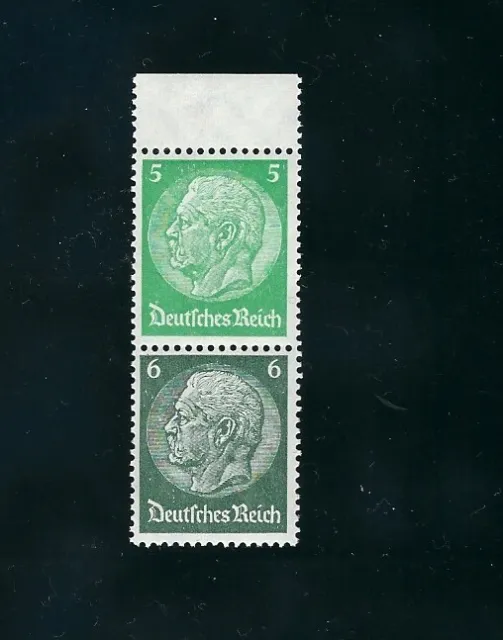 Deutsches Reich MiNr. S 187 mit Oberrand postfrisch, Katalogwert: 5,00 EUR