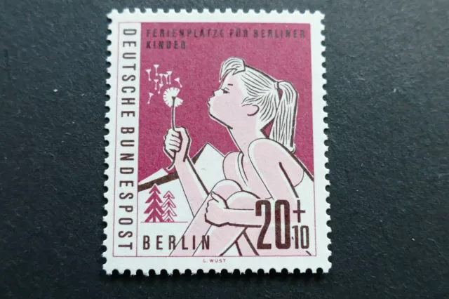 Berlin Plattenfehler MiNr. 195 II  postfrisch**     (PLF 014)