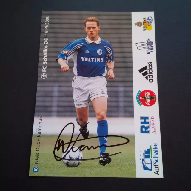 NIELS OUDE KAMPHUIS SCHALKE 04 signiert 10 x 15 Autogrammkarte !