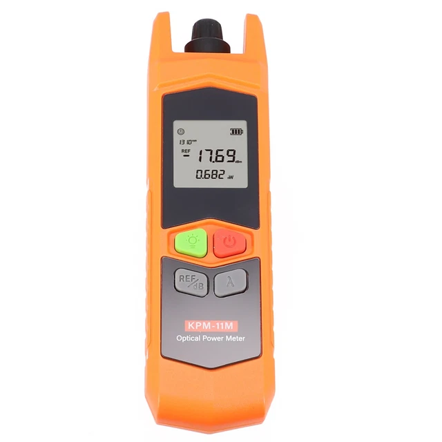 Compteur D'Énergie Fibre Optique Et Localisateur De Défaut - Testeur Câble -70dBm à +10dBm