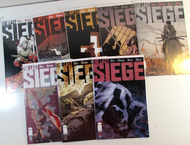 The Last Siege Lot of 8 #1,2,3,4,5,6,7,8 Image (2018) Comic Books