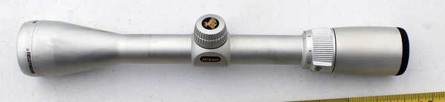 Nikon Buckmasters 3-9x40 Rifle Scope Silver Stainless SS Philippines Vintage Nikon Buckmasters 3-9x40 Rifle Scope Silver Stainless SS Philippines Vintage