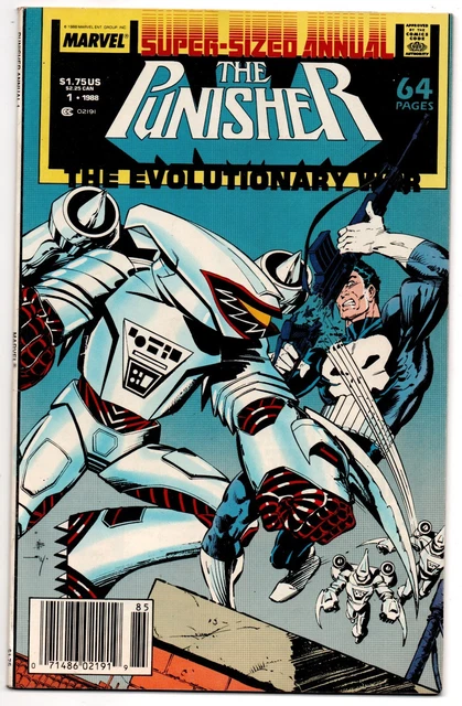 The Punisher comic book lot  #2, #4, #5 and Annual #1 Marvel Comics 1987-88