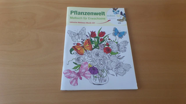 Neu: Ausmalbuch für Erwachsene ohne CD