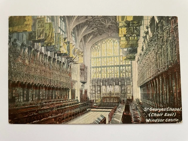 ST GEORGES CHAPEL (Choir East), Windsor Castle - Vintage Horrocks & Co ...