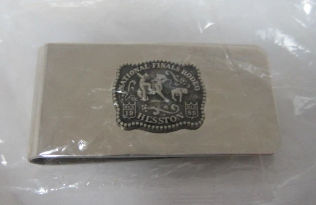 1985 Hesston National Finals Rodeo Money Clip
