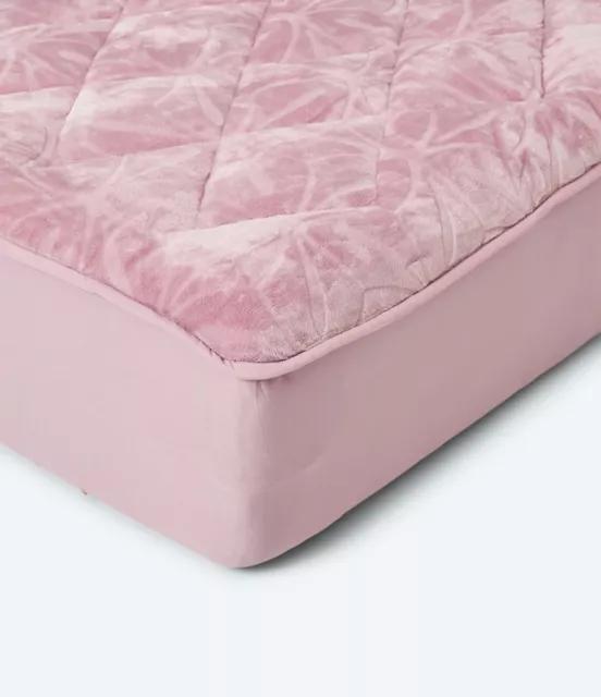 Wendeunterbett Matratzenschoner Classic 180x200cm Rosa kuschelig Hoch-Tief