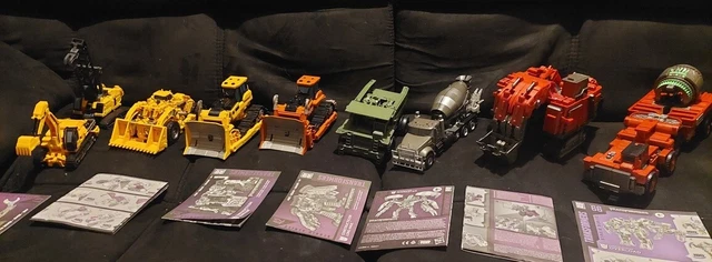 TRANSFORMERS STUDIO SERIES Constructicons Devastator Complete Set of 9 ...