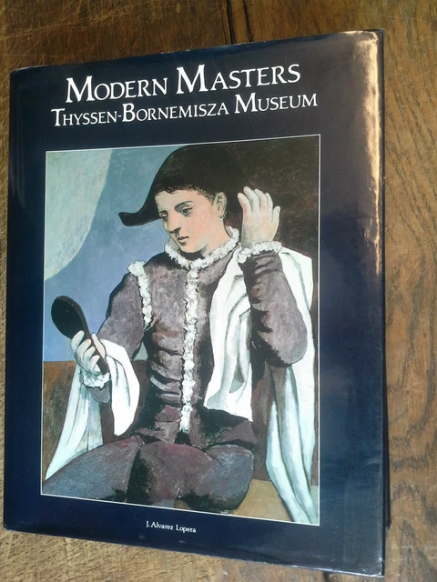 MODERN MASTERS THYSSEN Museum Art Book Spanish 1995 Third