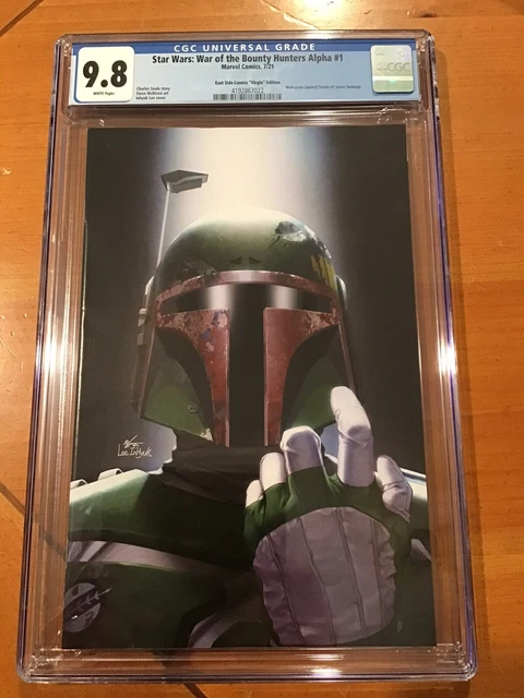 Star Wars: War of the Bounty Hunters Alpha 1 CGC 9.8 Inhyuk Lee Virgin Cover