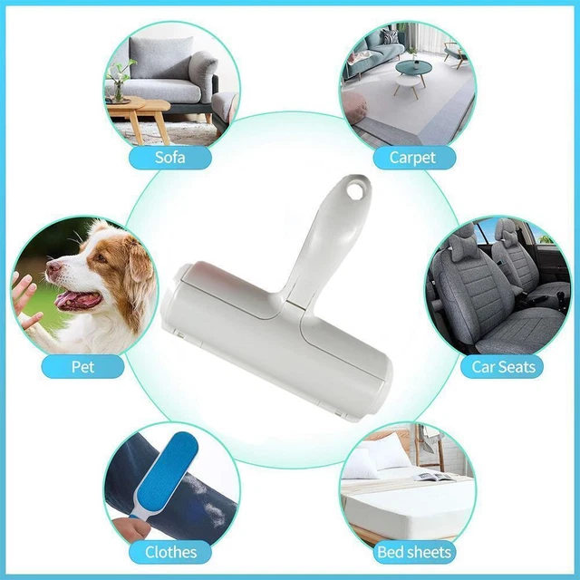 Chomchom Pet Hair Remover Roller Reusable Cat Dog Hair & Fur Remover Lint Brush 3