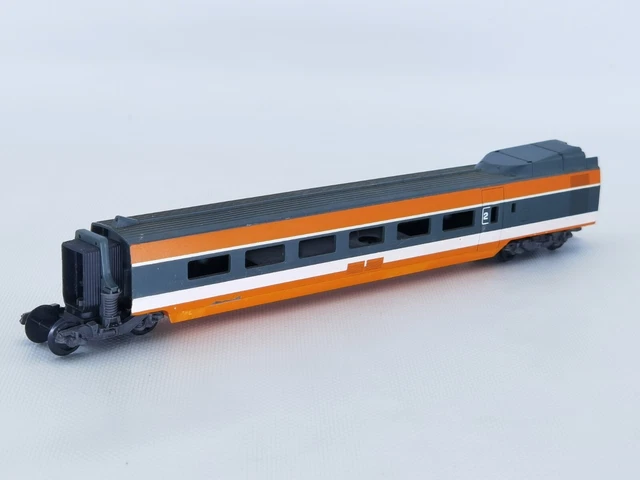 HJ2412 SNCF, coffret de 4 unités, TGV Sud-Est, livrée orange, ép. IV