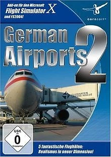 Flight Simulator X - German Airports 2 by Aerosoft | Game | condition good
