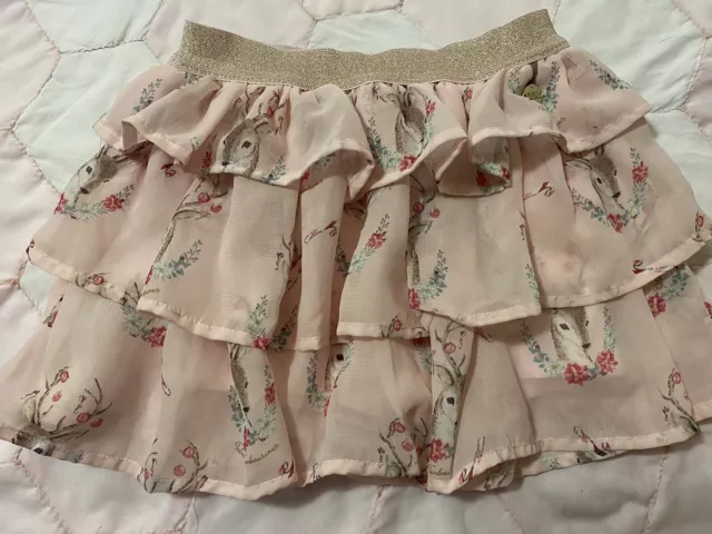 Girls Tutus & Tambourines Skirt Size 4