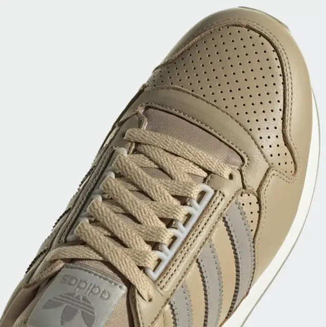Adidas Originals ZX 500 Leder ( GX1603 ) Beige Sneaker Trainers - NEU OVP 3