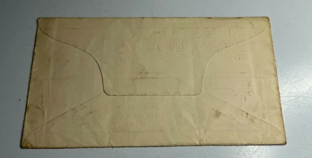 Antique Prescription Envelope E Green Chemist Market Harborough to Rev'd althems 2