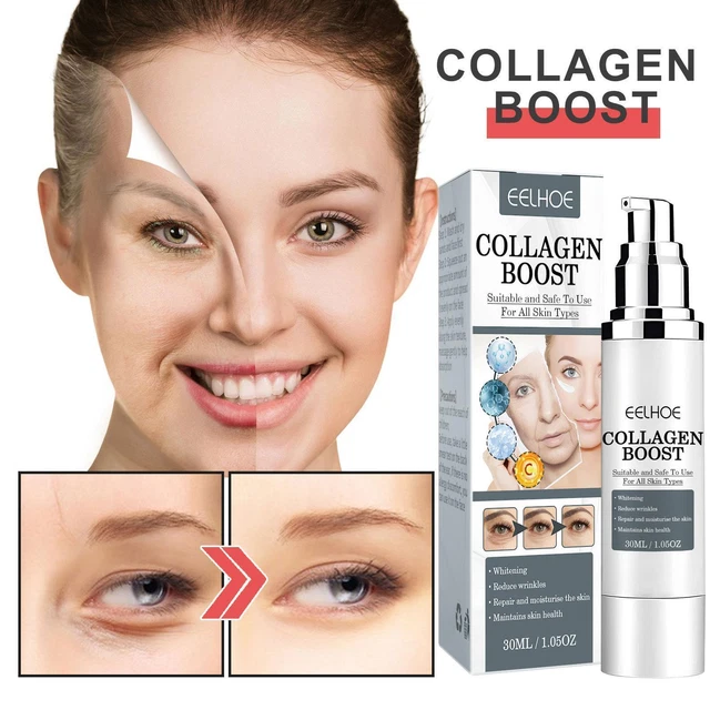 Collagen Marine Face Cream Serum Anti Aging Boost Wrinkle Skin & Under Eye C