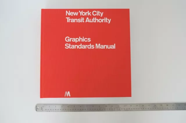 Full-size reissue of the NYCTA Graphics Standards Manual