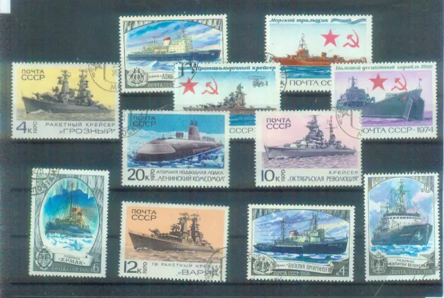 Schönes Lot Briefmarken aus der ehemaligen Sowjetunion, gestempelt