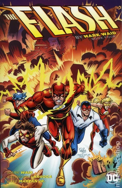 Flash TPB By Mark Waid #4-1ST VF 2018 Stock Image
