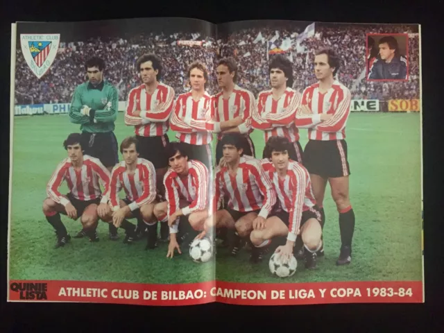 Revista Quinielista 53 - 1984 Resumen 1ª Division-Athletic Bilbao Campeon Futbol 2