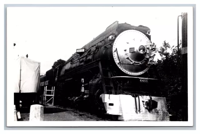 Southern Pacific 4460 Steam Locomotive Train Engine GS-6 Class RPPC Postcard