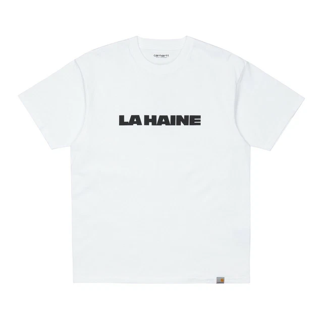 NEW CARHARTT WIP x La Haine Collection 25th Anniversary White T