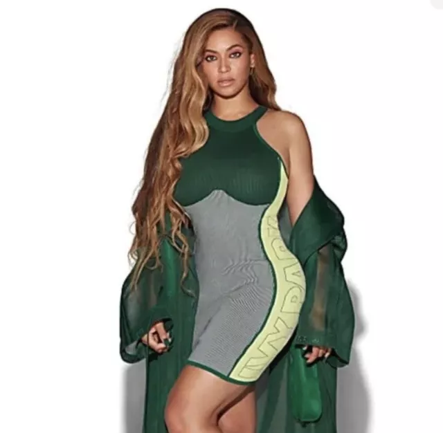 adidas Ivy Park Suit Jacket Dress Halls Of Ivy Plaid Beyonce Colorway, Size XS