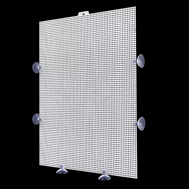 2 Pack Fish Tank Divider, Plastic Grid Cuttable Grid Plate Fish Separator