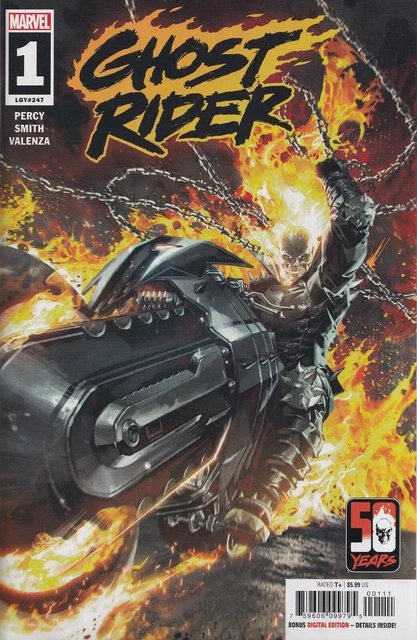 GHOST RIDER #1 (KAEL NGU VARIANT)(2022) COMIC BOOK ~ Marvel Comics VF-