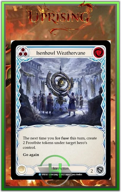 Isenhowl Weathervane Blue - FAB:Uprising - UPR143 - Carte Officielle Anglaise