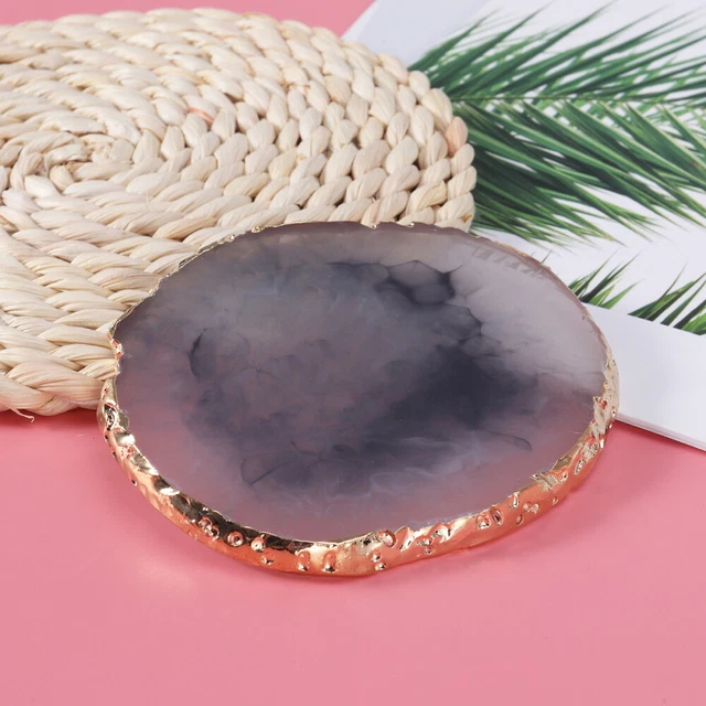 Bandeja de color para uñas acuarela mezcla resina manicura paleta de mezcla