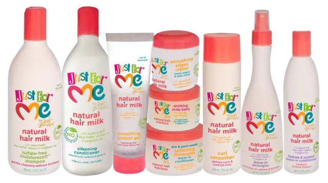 Just for Me Kids Hair Natural Curly Frizzy Hair Products FULL RANGE