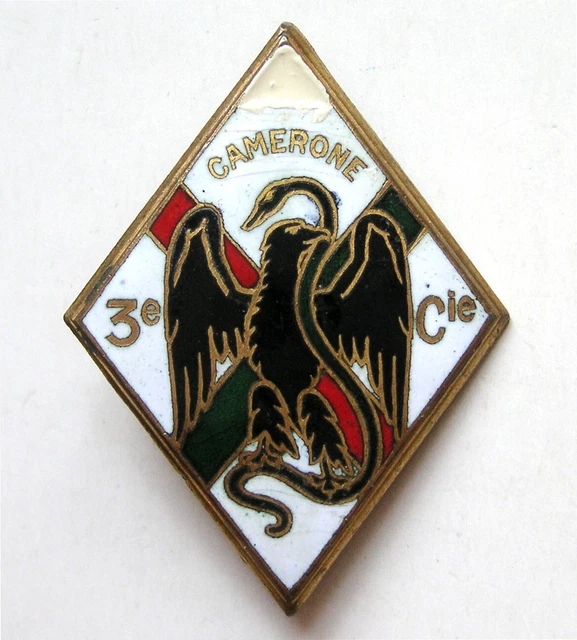 Insigne Légion Étrangère - 4° REI / Compagnie De Base Sahara - Algérie 1950-60